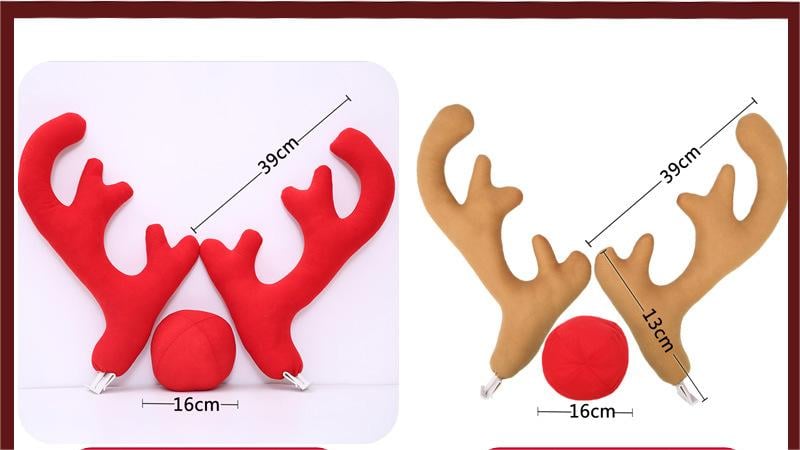 Skorter | Funny Christmas  Car Antlers Decoration