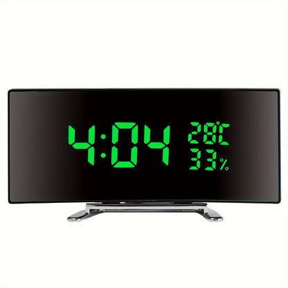 Skorter | SmartClock - Multifunctional LED Alarm Clock with Temperature Display and USB Power