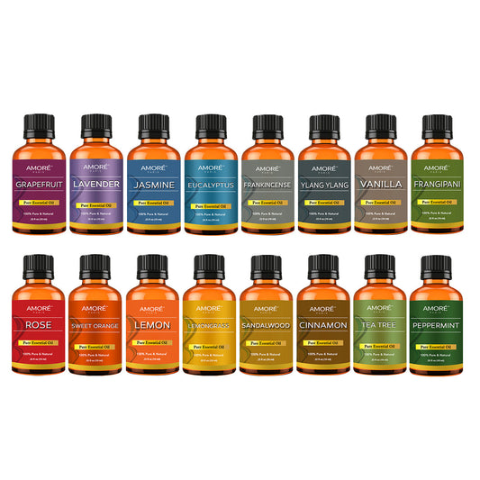 Skorter | 16 pieces: Aromatherapy 100% pure therapeutic high quality essential oils