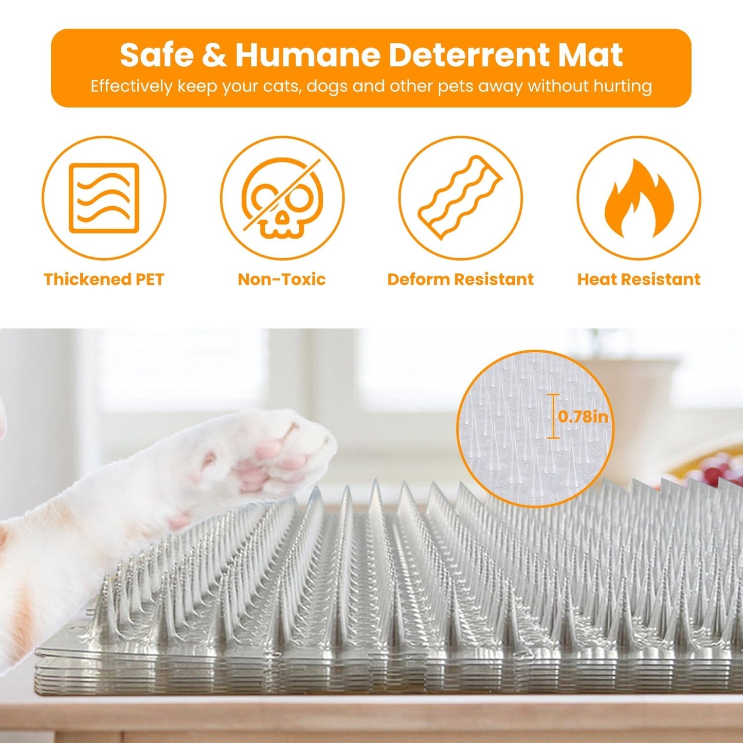 Skorter | 16-Piece: Intimidating Exercise Mats with Pins