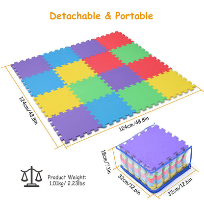 Skorter | 16-Piece: Kids Puzzle Training Mat