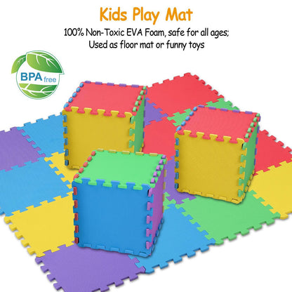 Skorter | 16-Piece: Kids Puzzle Training Mat