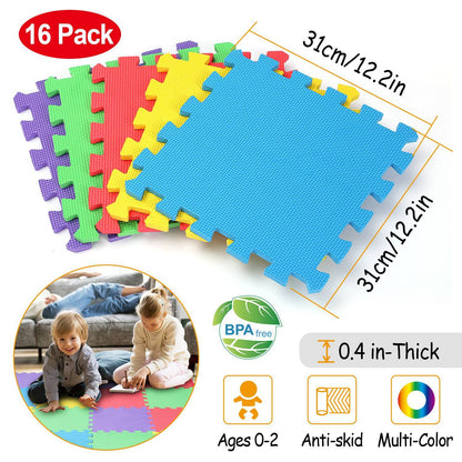 Skorter | 16-Piece: Kids Puzzle Training Mat