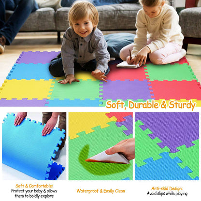 Skorter | 16-Piece: Kids Puzzle Training Mat