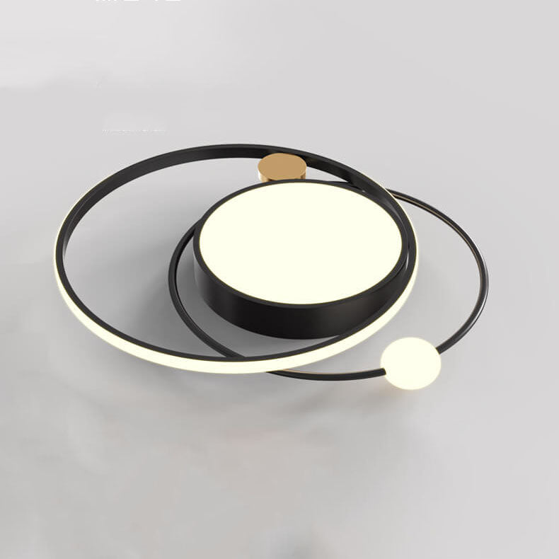Skorter | Nordic Round Circle LED Ceiling Light flush mounted
