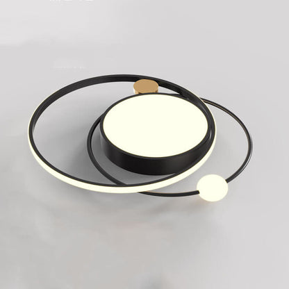 Skorter | Nordic Round Circle LED Ceiling Light flush mounted