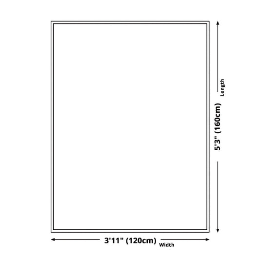 Skorter | Brown Moroccan Carpet Polyester Controlled Pattern Carpet Washable Non-Slip Backing Carpet for Living Room