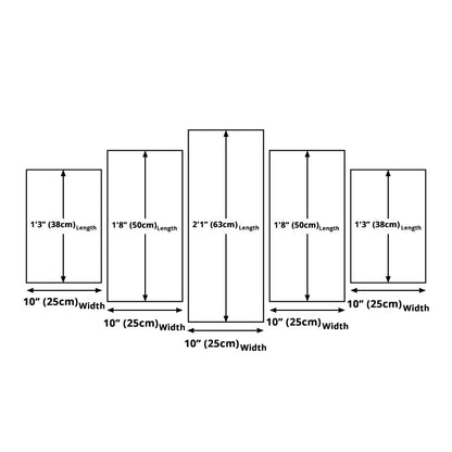 Skorter | Beach Palm Tree Canvas Art Tropix Beautiful Sunset over the Sea Scene Wall Decoration in Gold