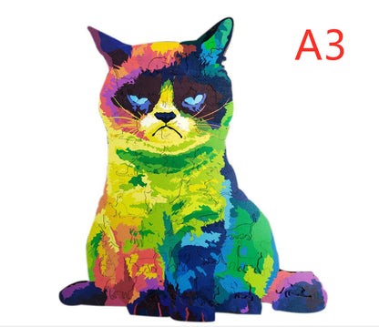 Skorter | Wood Animal-Shaped Puzzles