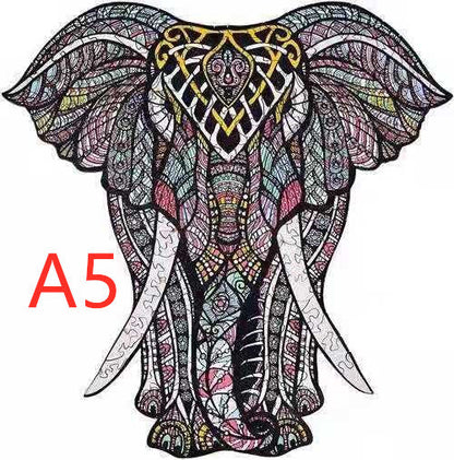 Skorter | Wood Animal-Shaped Puzzles