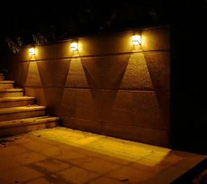 Skorter | Solar Wall Light with LED – Modern Outdoor Lighting for Garden & Terrace, Wall Lamps