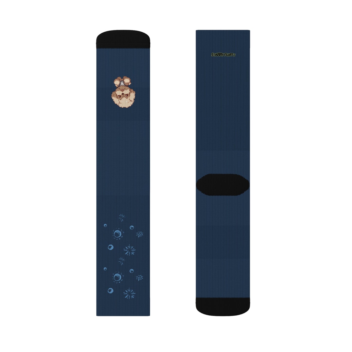 Skorter | Fluff's - Pookie Poodle in Space Fun Novelty Socks