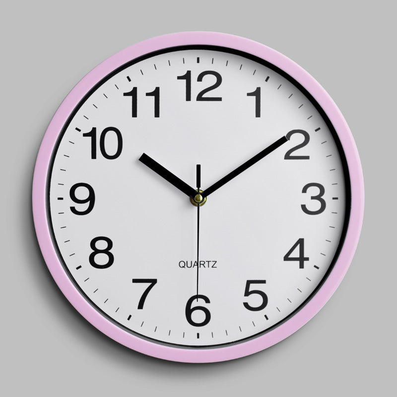 Skorter | Tyst väggklocka för klassrum, barnrum, 25 cm