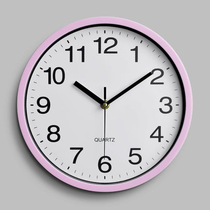 Skorter | Tyst väggklocka för klassrum, barnrum, 25 cm