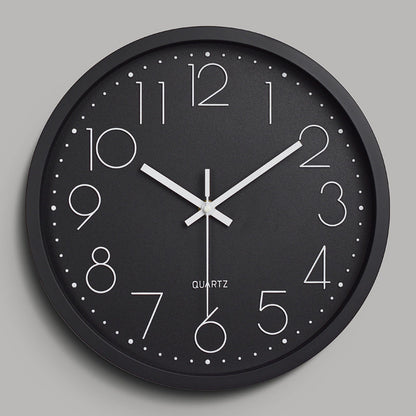 Skorter | Simple Design 3D Silent Classroom Wall Clock 30 cm