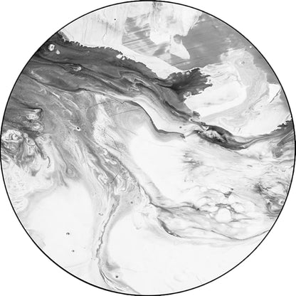 Skorter | Black and White Bedroom Carpet Modern Abstract Oil Painting Pattern Area Rug Polyester Non-Slip Washable Rug