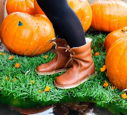 Skorter | Waterproof calf leather boots with wool lining