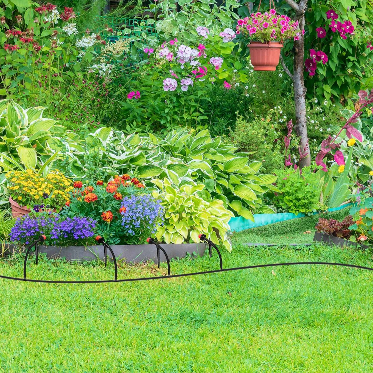 Skorter | 164FT Drip Irrigation Kit Automatic Garden Watering System