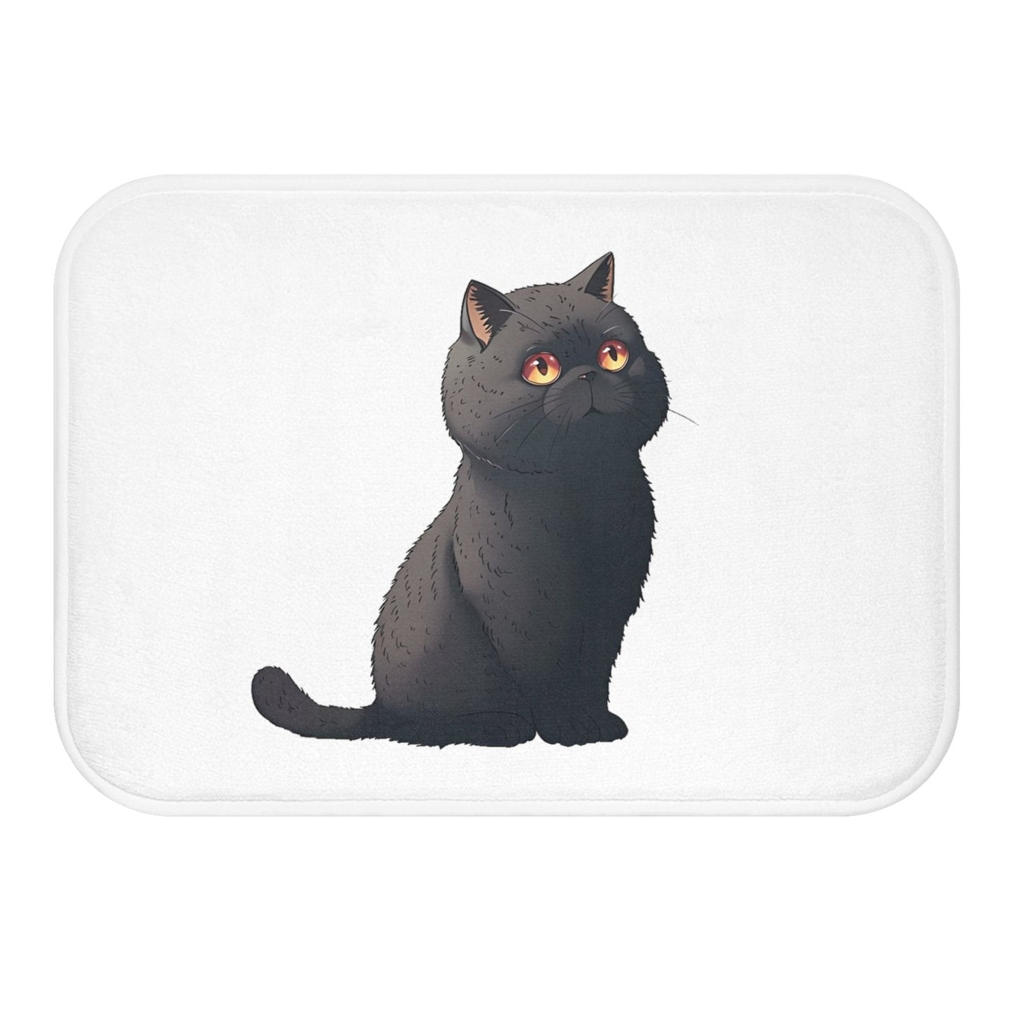 Skorter | Cartoon Black Cat Bath Mat