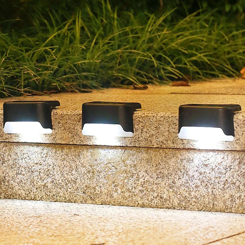 Skorter | Waterproof Stair Solar Lights for Outdoors (4 pieces)
