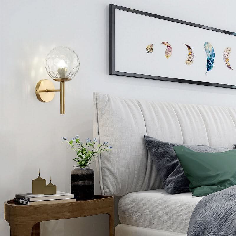 Skorter | Glow bulb - Modern Glass Sphere Wall Lamp
