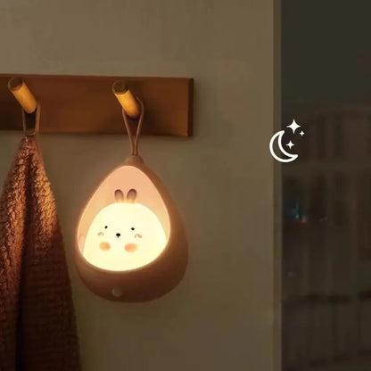 Skorter | PurrLight – Cute Animal Night Light LED Bedside Lamp for Kids