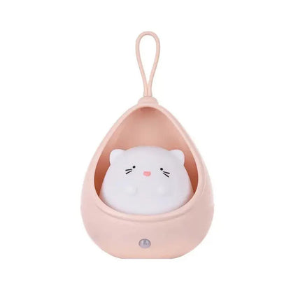 Skorter | PurrLight – Cute Animal Night Light LED Bedside Lamp for Kids