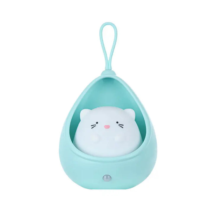Skorter | PurrLight – Cute Animal Night Light LED Bedside Lamp for Kids