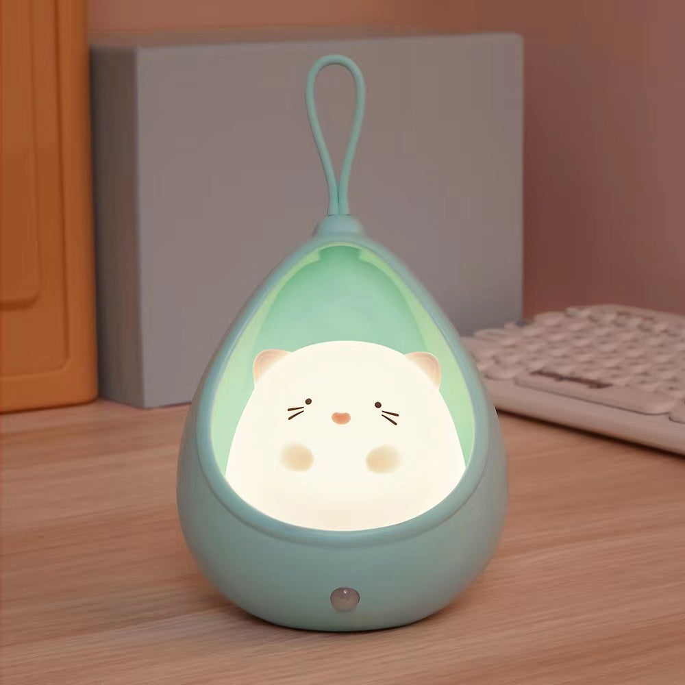 Skorter | BunnyGlow - USB Rechargeable Animal Night Light with Motion Sensor