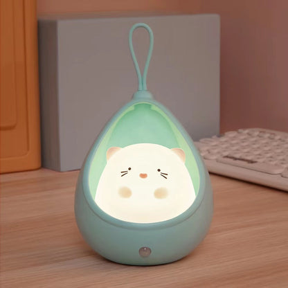 Skorter | BunnyGlow - USB Rechargeable Animal Night Light with Motion Sensor