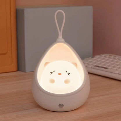 Skorter | BunnyGlow - USB Rechargeable Animal Night Light with Motion Sensor