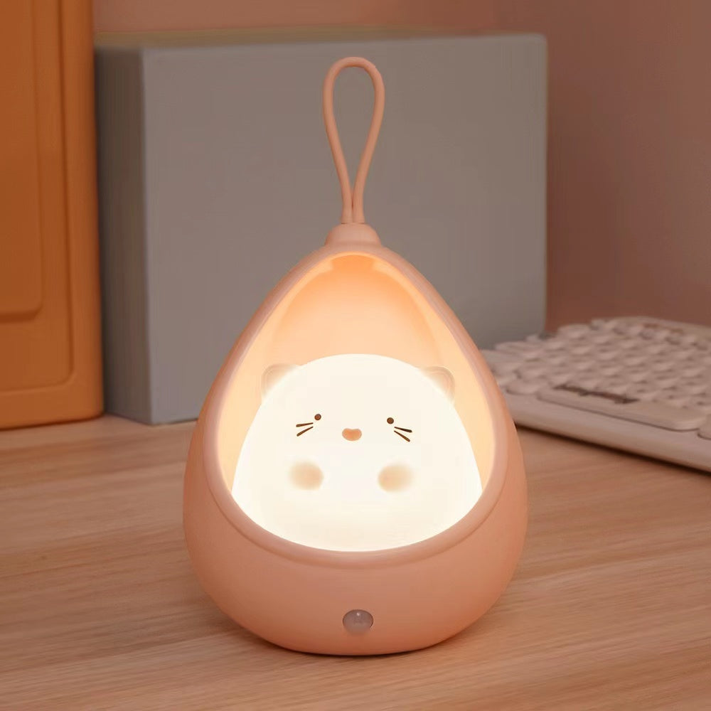 Skorter | BunnyGlow - USB Rechargeable Animal Night Light with Motion Sensor