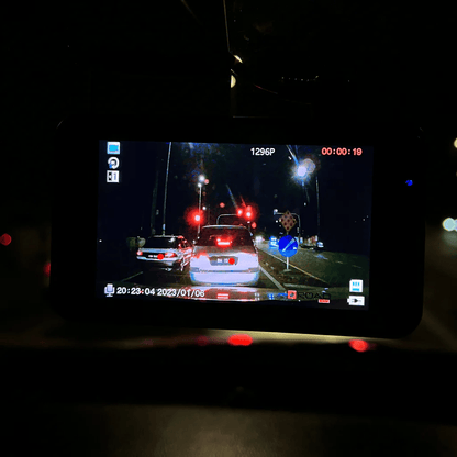Skorter |  Dashcam with two lenses, 1080P HD and night vision - 170° wide angle