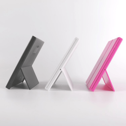 Skorter | Tri-Fold LED Makeup Mirror – Portable Folding Trifold Mirror with Lighting
