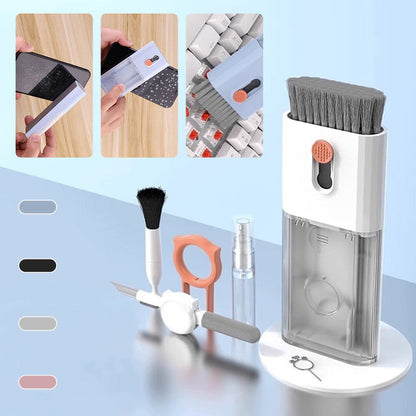 Skorter | 10-in-1 Multifunctional Cleaning Kit For Headphones, Mobile Phones And Computers
