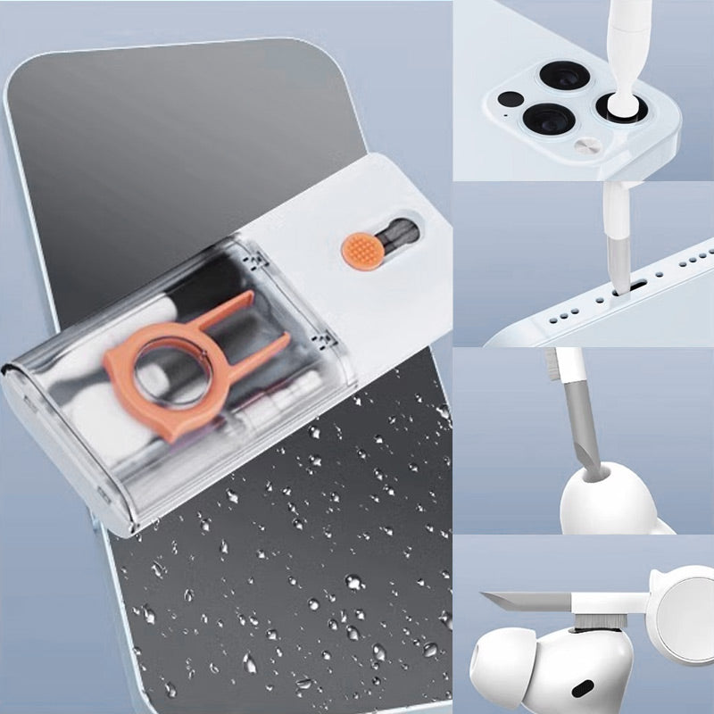 Skorter | 10-in-1 Multifunctional Cleaning Kit For Headphones, Mobile Phones And Computers