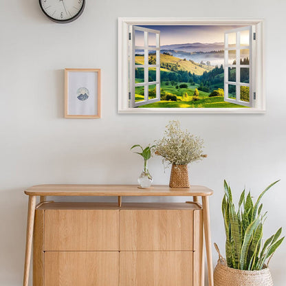 Skorter | 3D window with a view Decorative wall mural