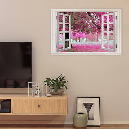 Skorter | 3D window with a view Decorative wall mural