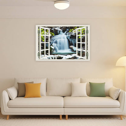 Skorter | 3D window with a view Decorative wall mural