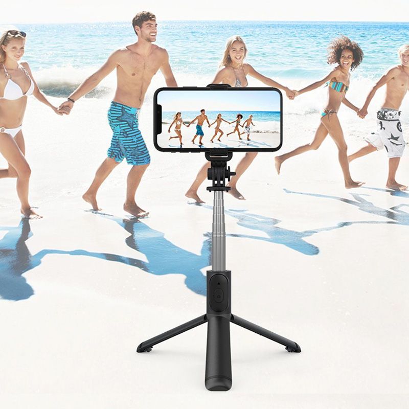 Skorter | Bluetooth Selfie Stick Tripod with Telephone Stand and Beauty Fill-in Lighting