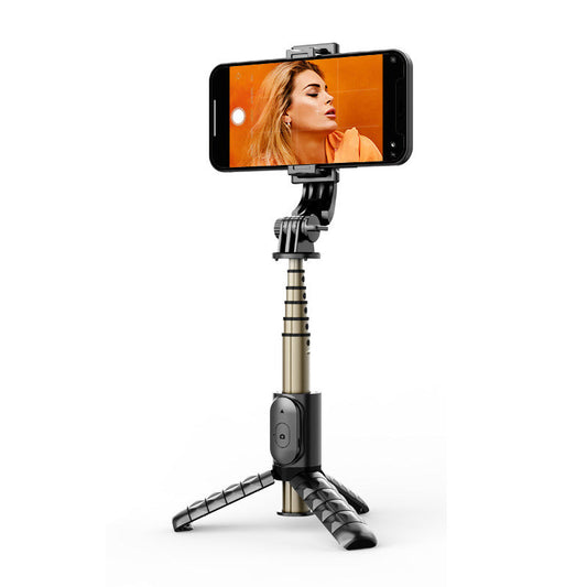 Skorter | Bluetooth Selfie Stick Tripod with Telephone Stand and Beauty Fill-in Lighting