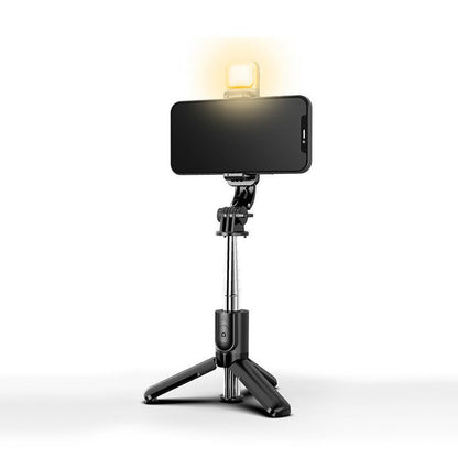 Skorter | Bluetooth Selfie Stick Tripod with Telephone Stand and Beauty Fill-in Lighting