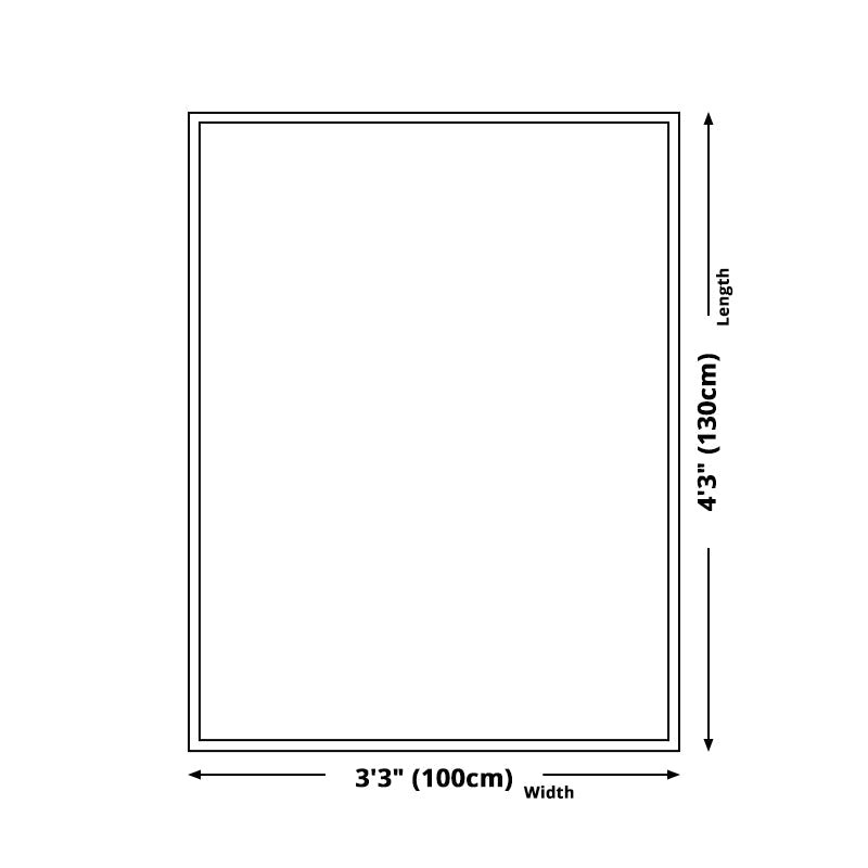 Skorter | Cute Kids Rug in Green and Blue Animals Lion Panda Penguin Pattern Rug Polyester Non-Slip Carpet for Children's Room