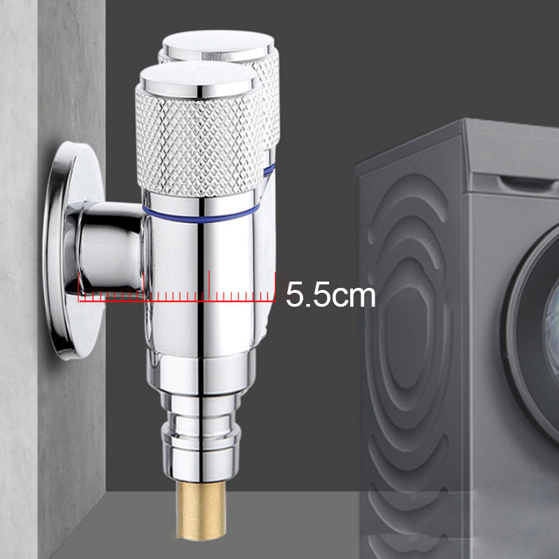 Skorter | 1/2" angle valve with double switch outlet