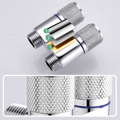 Skorter | 1/2" angle valve with double switch outlet