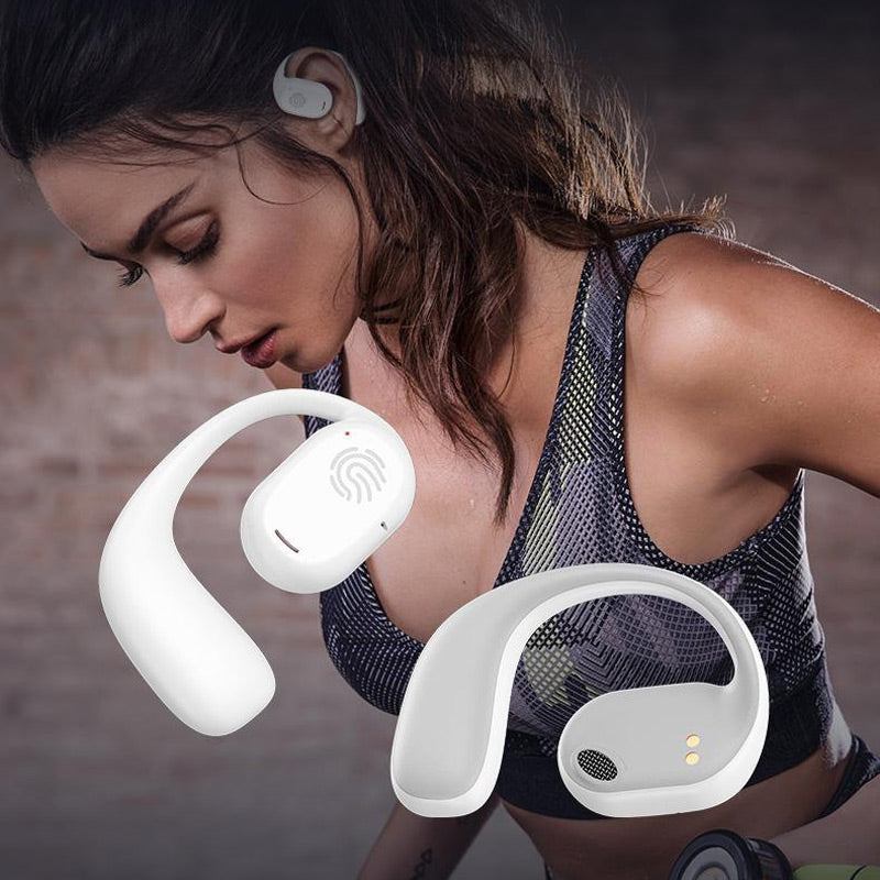 Skorter | Bluetooth headphones with bone conduction and real ear hook