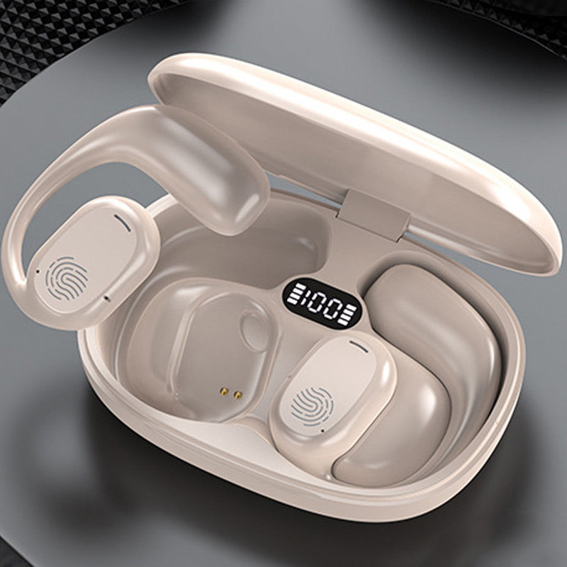 Skorter | Bluetooth headphones with bone conduction and real ear hook