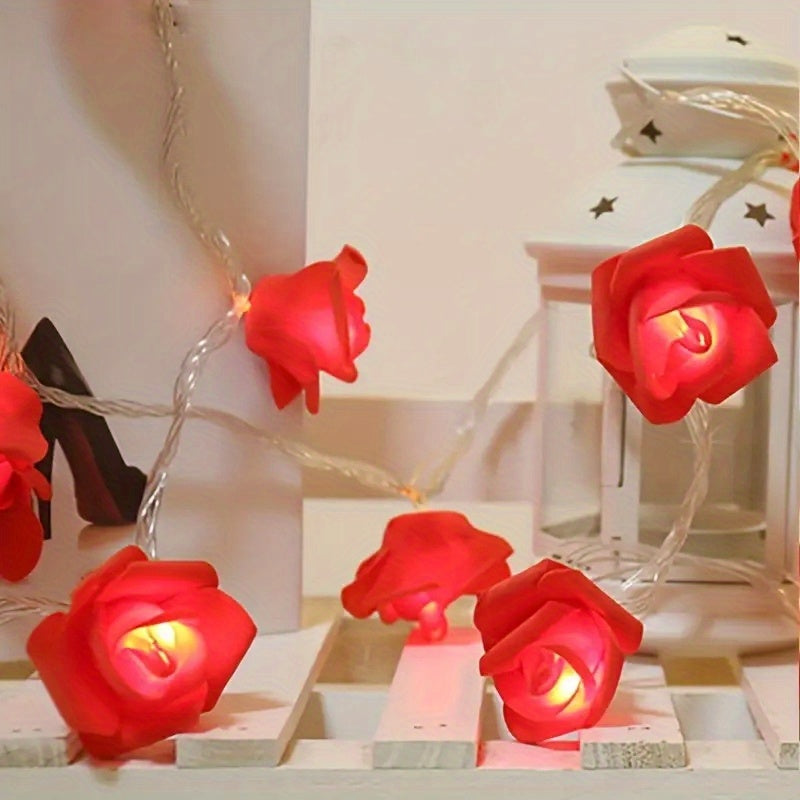 Skorter | BloomLights - LED Pink Flower Chain Lighting
