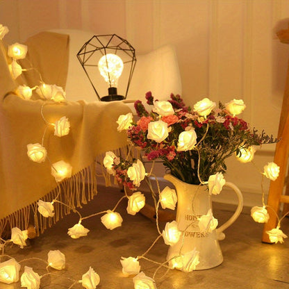 Skorter | BloomLights - LED Pink Flower Chain Lighting