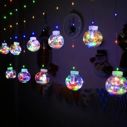 Skorter | Christmas Led Wishing Ball String Lights Decorations